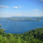 Overlook of Squam Lake, New Hampshire, from the Armstrong Natural Area trail