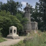 This monument to the 12th and 44th New York Infantry on Little Round Top.