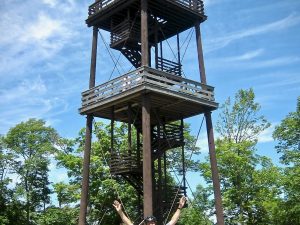 Old Eagle Tower at Peninsula State Park in Fish Creek, Wisconsin