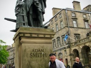 Scottish economist and "Father of Capitalism" Adam Smith, author of The Wealth of Nations