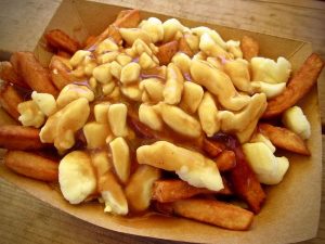 Not so delicious national food of Québec: Poutine