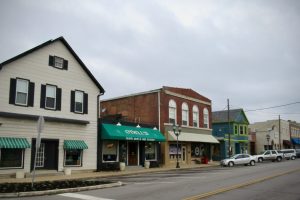 Downtown Eureka, Missouri, home of O'Dells public house