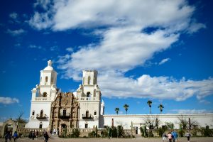 Finished in 1797, Mission San Xavier del Bac is the oldest European structure in Arizona