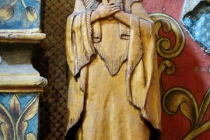 Another representation of Native American Saint Kateri Tekakwitha, who lived in Upstate New York from 1656 to 1680