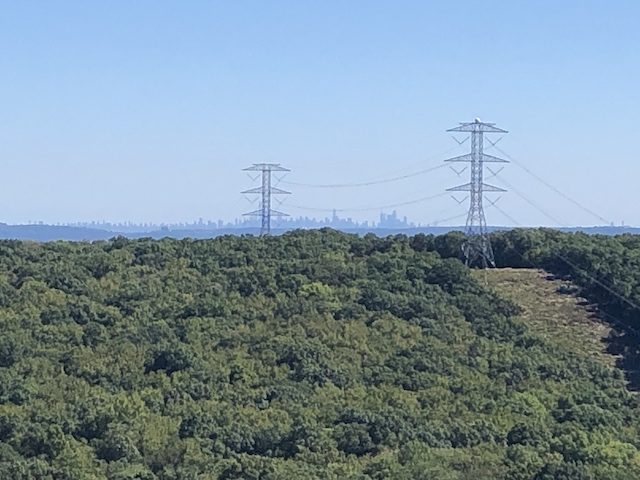 Manhattan from Pyramid Mt, NJ