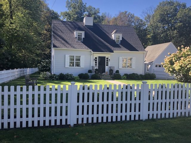 White picket fence