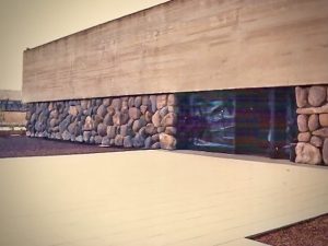 The Hall of Remembrance at the Yad Vashem memorial to victims of the Holocaust houses an eternal flame