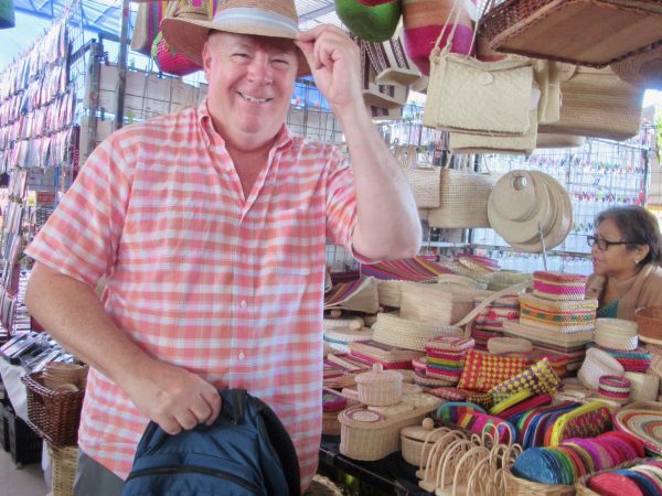 Steven Shundich at the Tuesday Market in San Miguel de Allende
