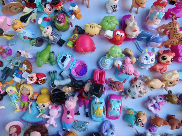 Toy figures for sale at the Tuesday Market in San Miguel de Allende
